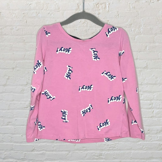 H&M Soft 'Hey' Long-Sleeve (4-)
