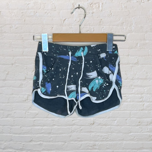 Justice Paint Splatter Shorts - 6