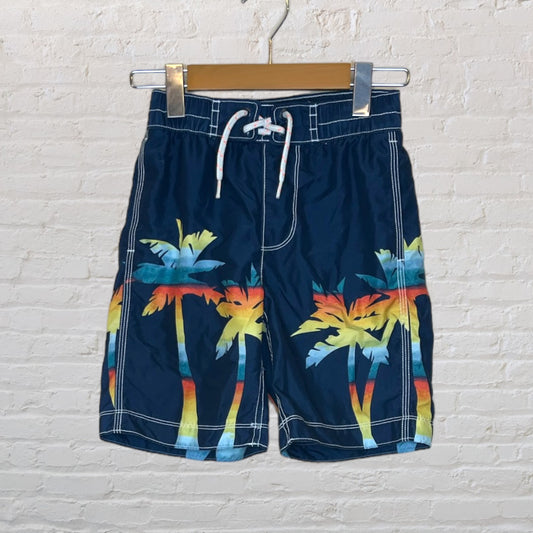Gap Palm Tree Swim Shorts (6-7)