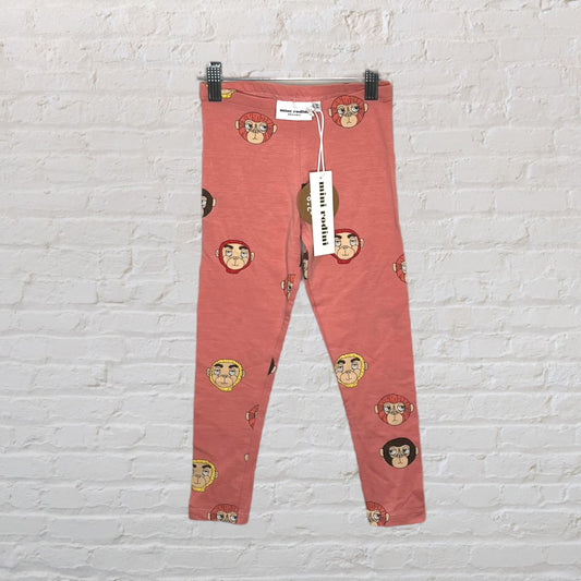 Mini Rodini Monkey Print Leggings (4-5)