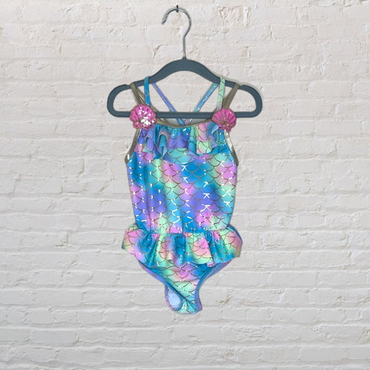 Betsey  Johnson Sparkly Mermaid Swimsuit (3T)