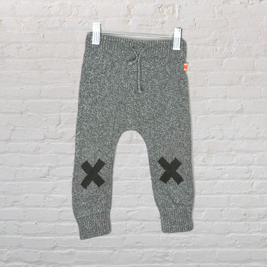 Tinycottons Knit 'X' Leggings (2T)