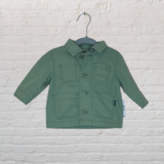 Gap Button-Up Cargo Jacket  (0-6)