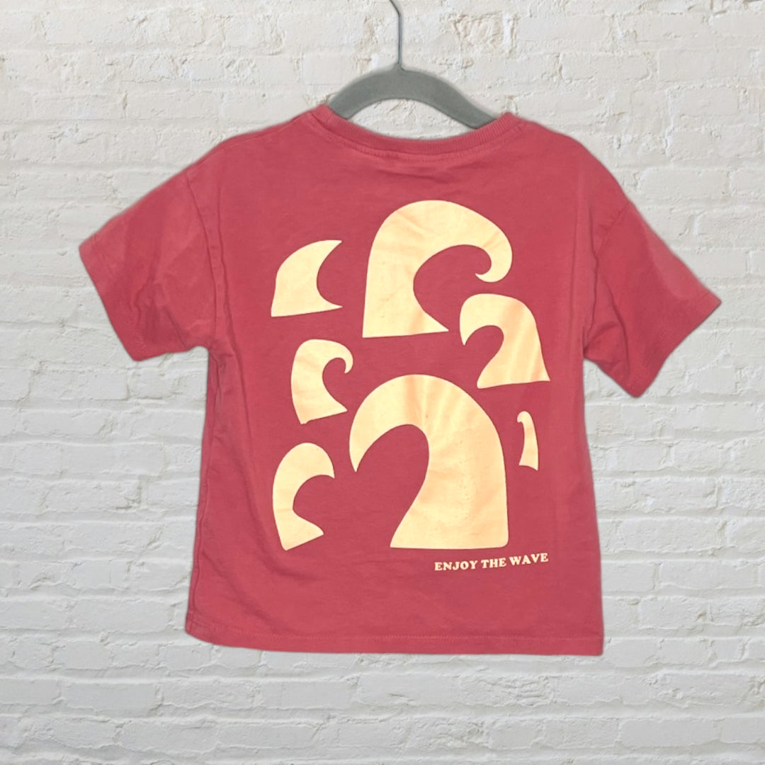 Zara 'Enjoy The Wave' T-Shirt (3T)