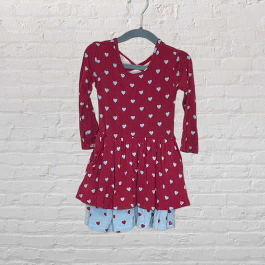 Hanlyn Collective Bamboo Layered Hearts Dress (12-18)