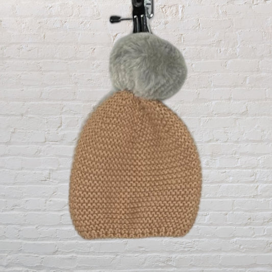 Gap Knit Pom Pom Beanie (0-6)