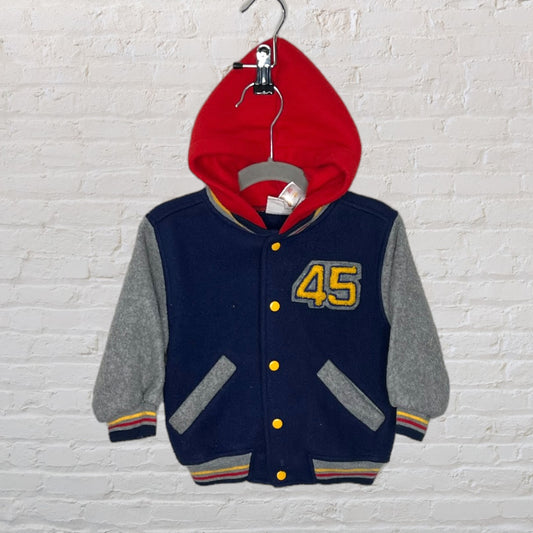 Eaton Baby Vintage Fleece Letterman Jacke (18M)