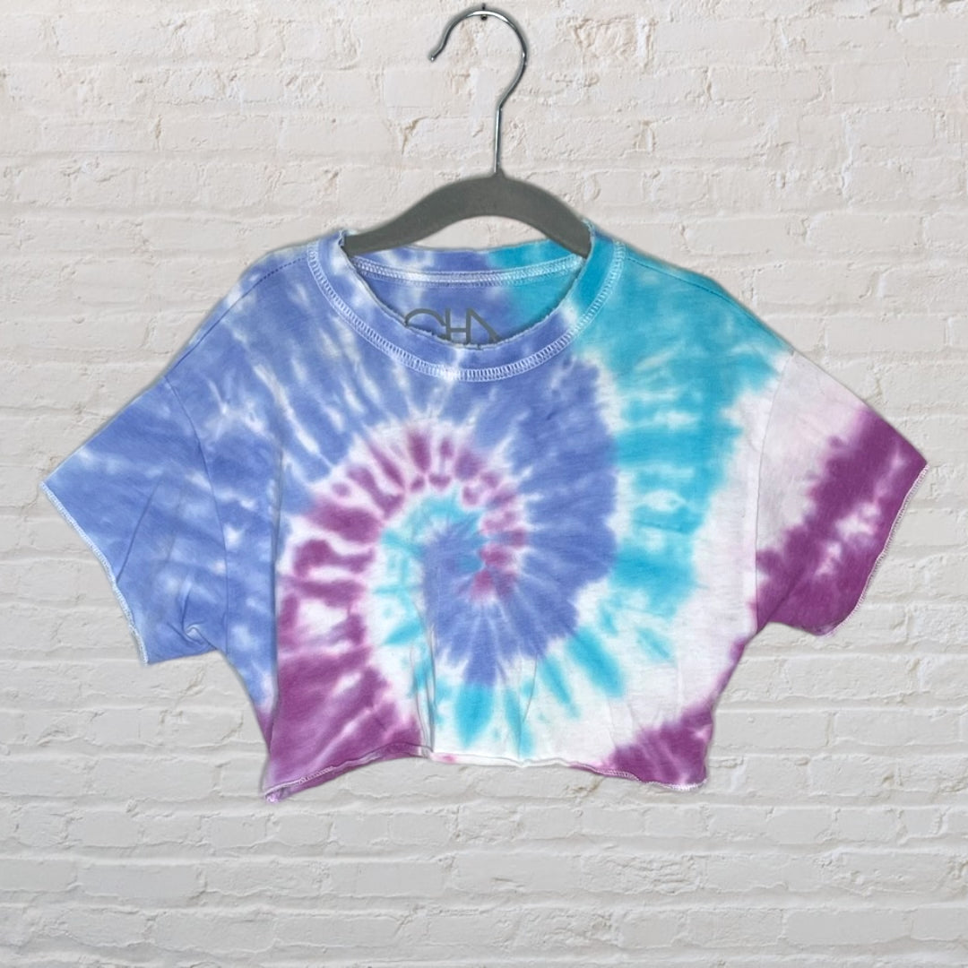Chaser Cropped Tie-Dye T-Shirt (3T)