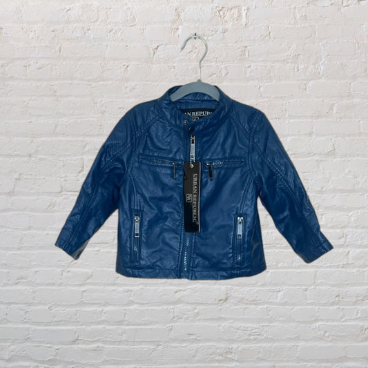 Urban Republic Faux Leather Biker Jacket - 2T