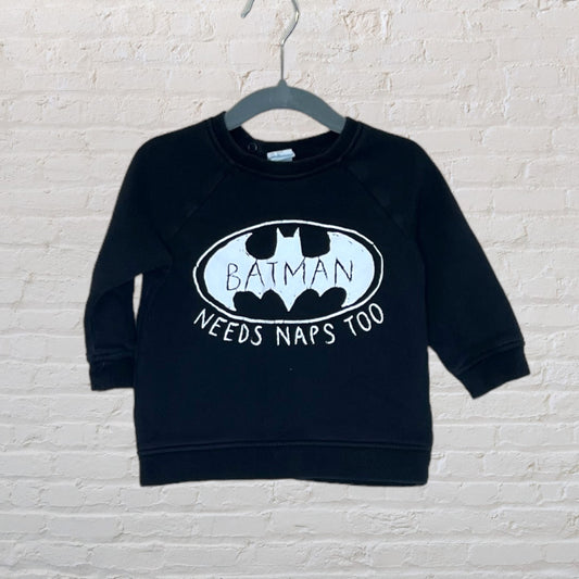 H&M x DC 'Batman Needs Naps Too' Sweater (9-12)