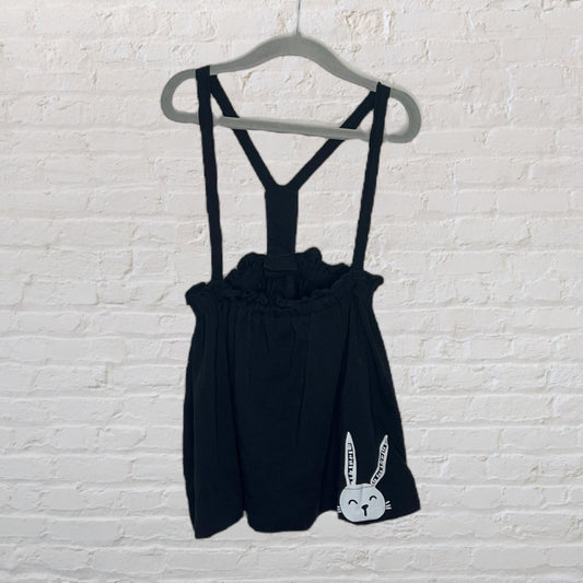 Unknown Brand Bunny Suspender Skirt (4T)