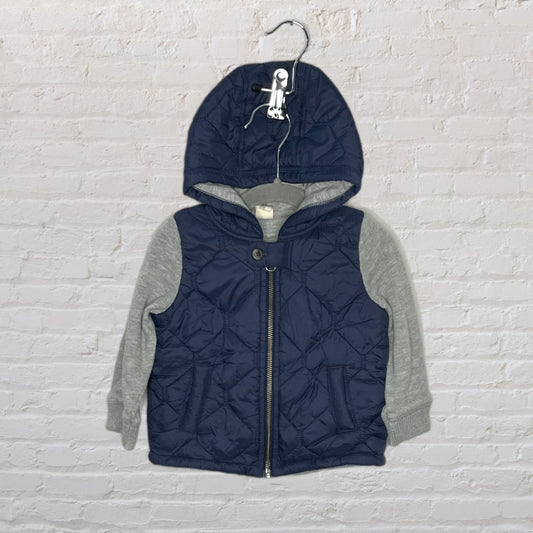 Tucker + Tate Hooded Shacket (12M)