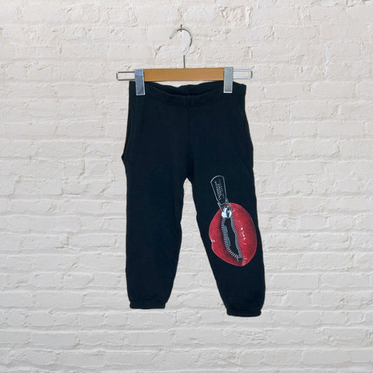 Californian Vintage Zipper Lips Joggers - 2T