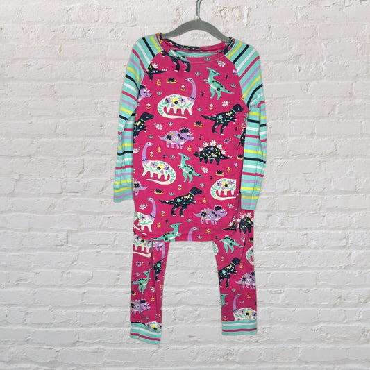 Hatley Floral Dino Pyjama Set (7)