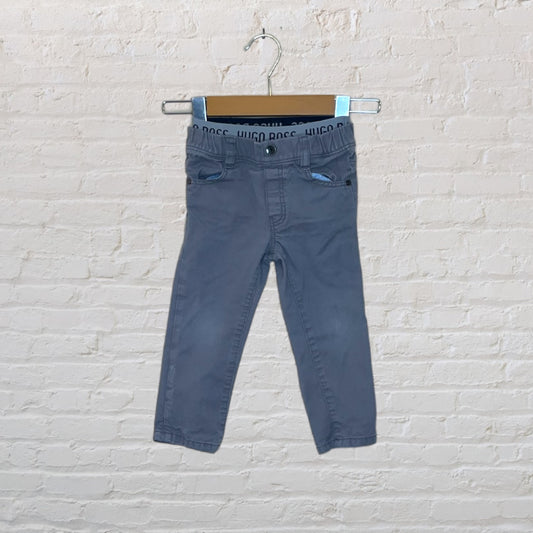 Hugo Boss Elastic Waist Chino Pants - 2T