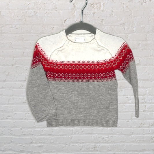 Mayoral Wool-Blend Fair Isle Sweater (12M)