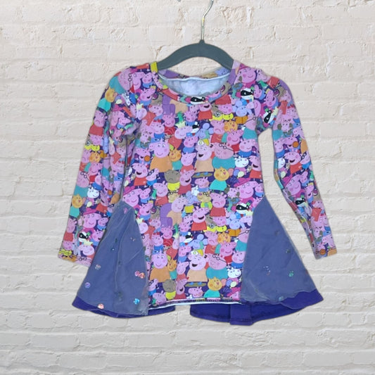 Small Shop Peppa Pig Tulle Detail Dress (12-18)