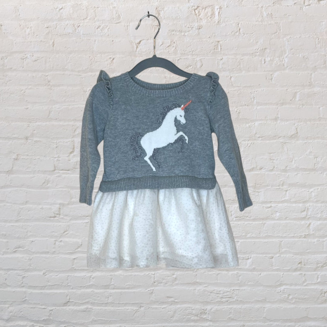Gap Unicorn Sweater Dress - 18-24
