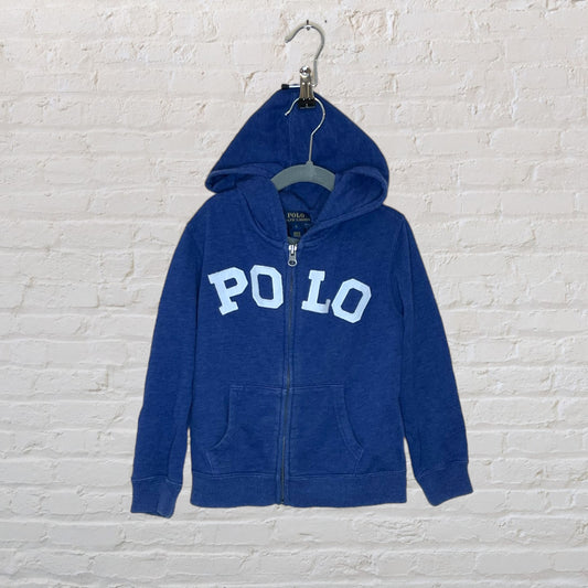 Polo Ralph Lauren Branded Zip Hoodie (5T)