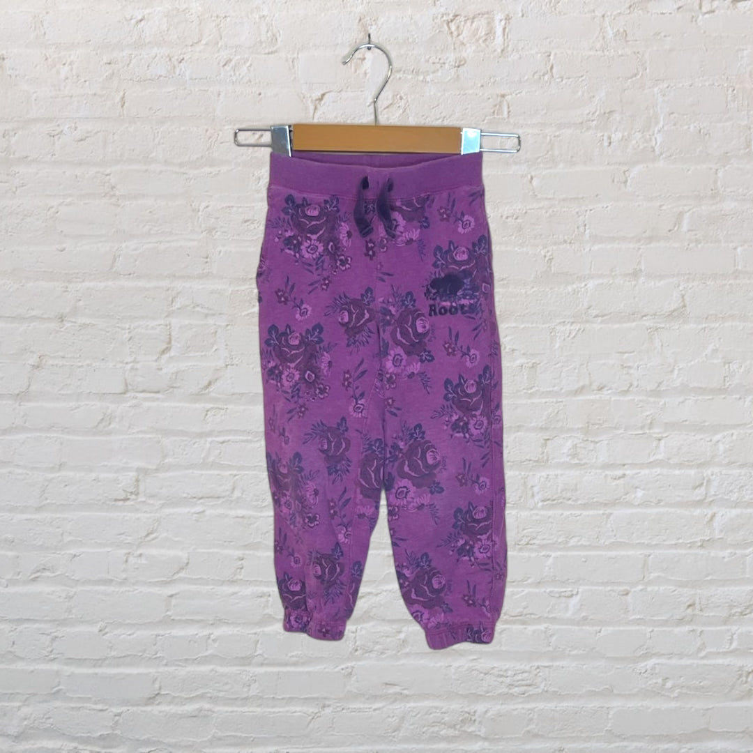 Roots Floral Joggers - 3T