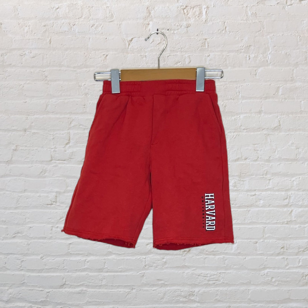 Zara 'Harvard' Sweat Shorts - 9