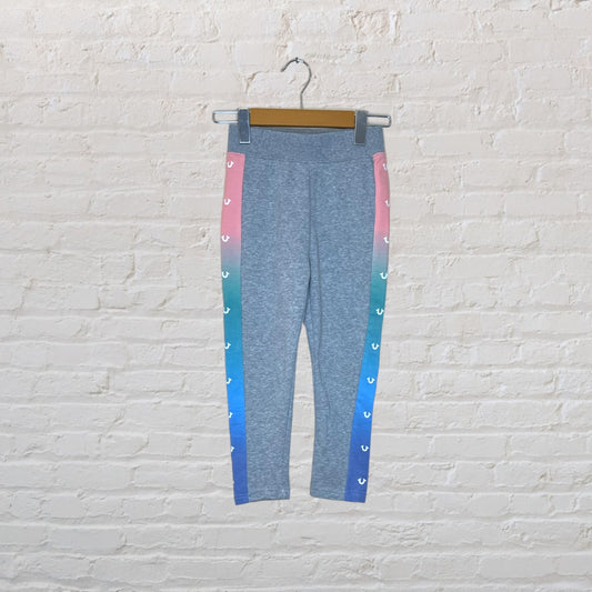 True Religion Rainbow Stripe Sweatpants