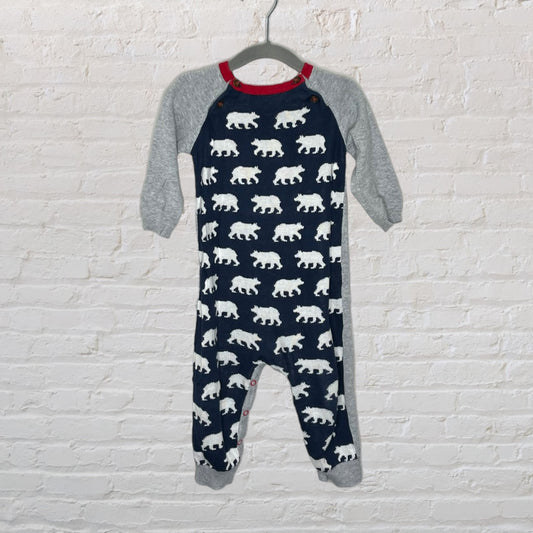 Hatley Knit Polar Bear Romper (12-18)