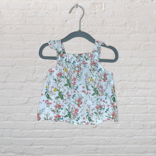 Zara Flowers & Butterflies Flutter Tank (12-18)