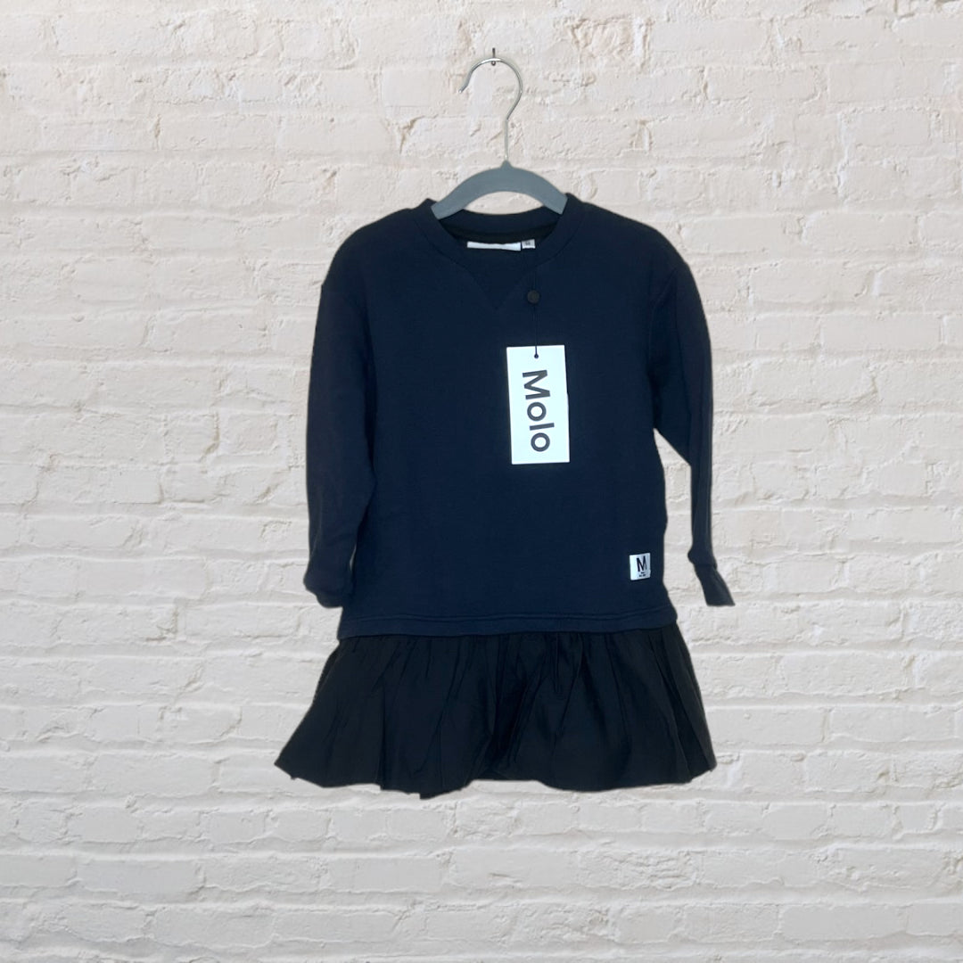 Molo Peplum Sweater Dress - 3T