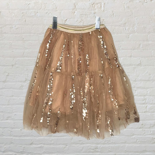 Vi & Jax Sequinned Tulle Skirt (3T)