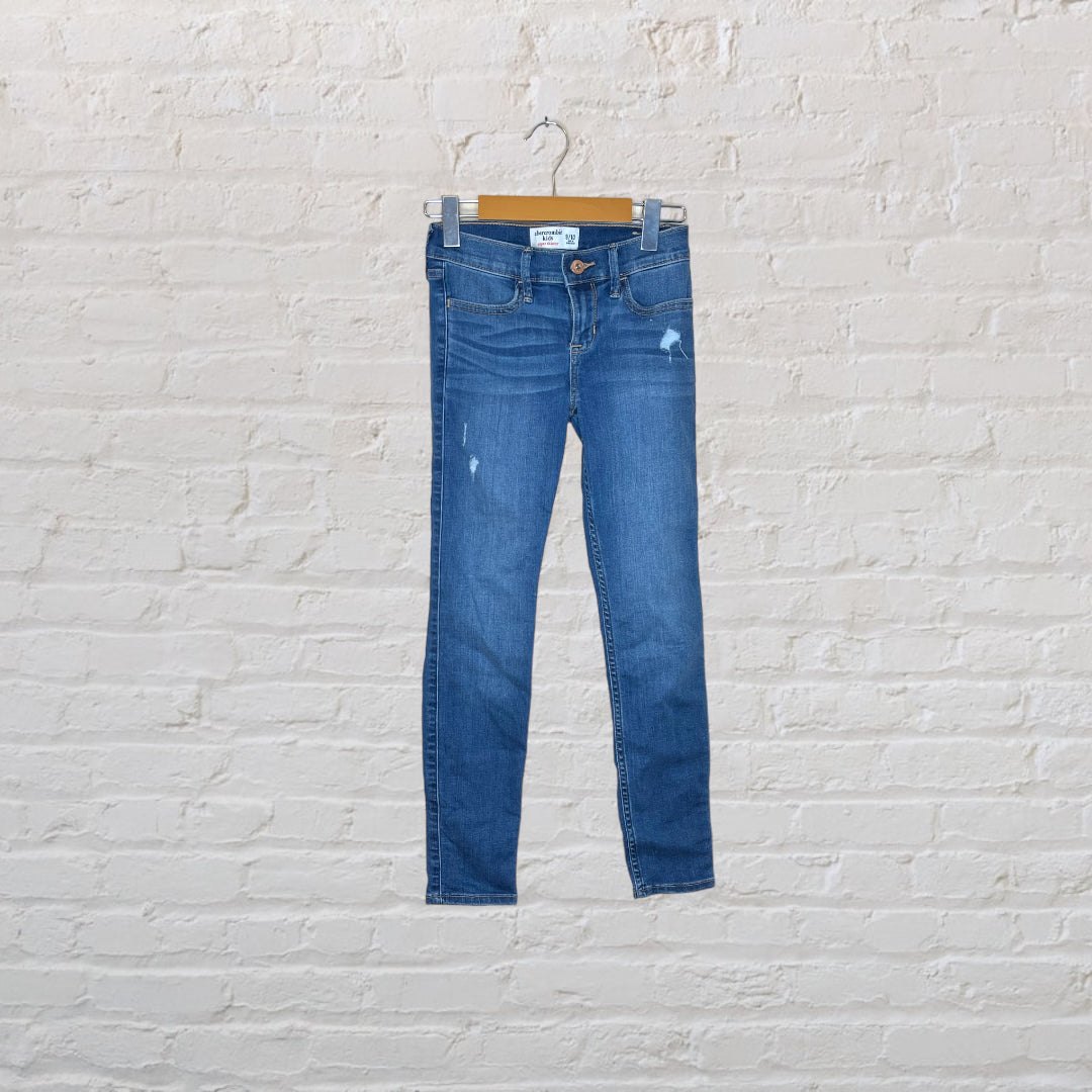 Abercrombie Super Skinny Distressed Jeans - 9-10