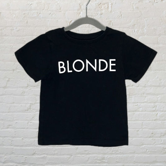Brunette The Label 'Blonde' T-Shirt (4-5)