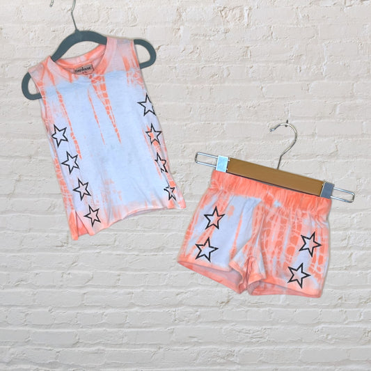Firehouse Two-Piece Tie-Dye Stars Set (3T)