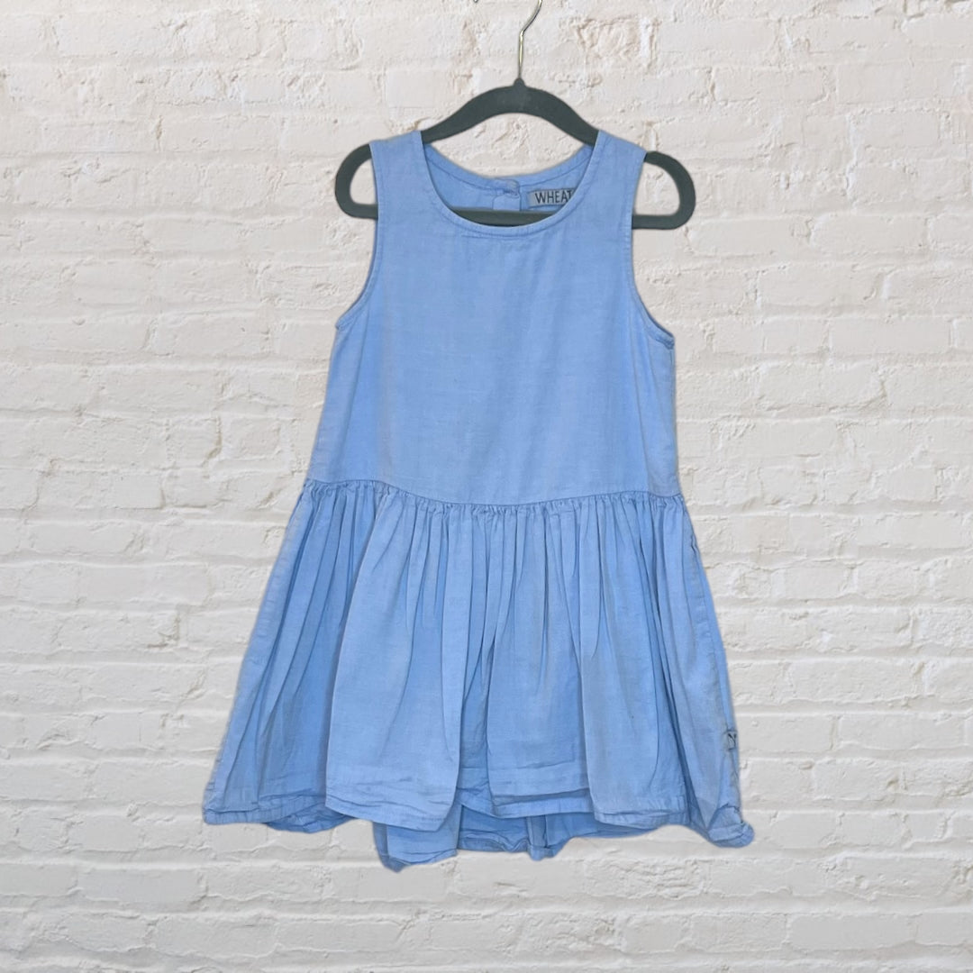 Wheat Chambray Dress (5T)