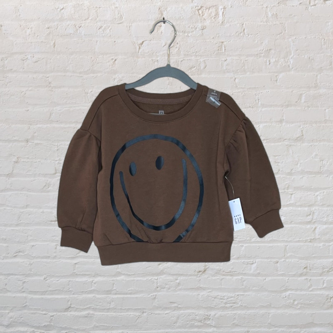 Gap Smiley Face Sweater - 2T