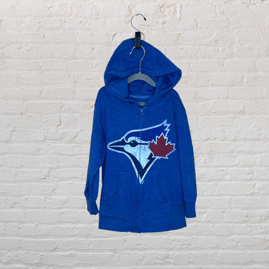 Toronto Blue Jays Logo Zip Hoodie (7)