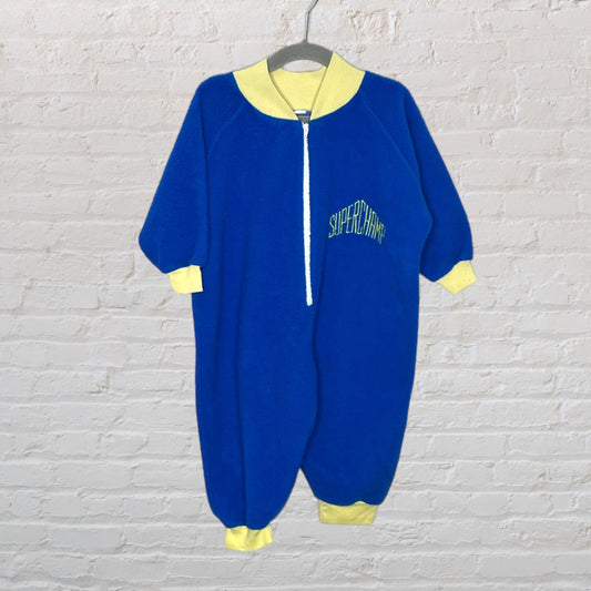 Vintage Vintage Fleece 'Superchamp' Bubble Sleeper (18M)