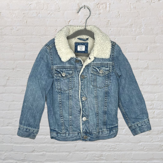 Gap Sherpa Lined Denim Jacket (4T)