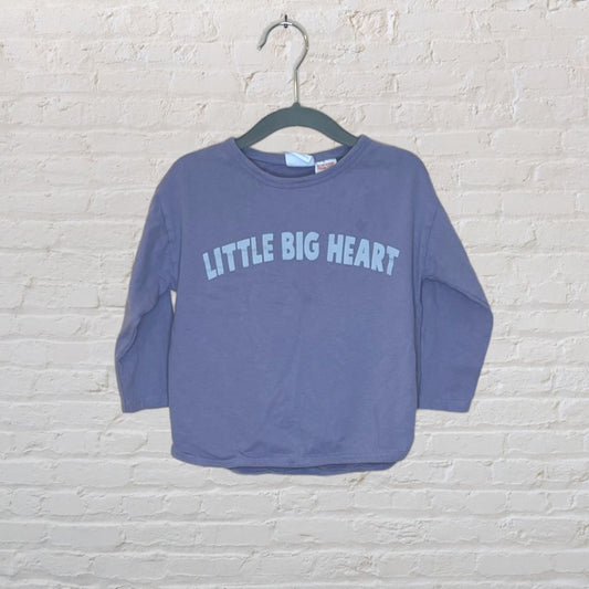 Zara 'Little Big Heart' Long-Sleeve - 18-24