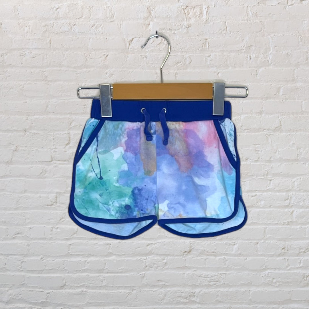 Appaman Watercolour Ringer Shorts (5T)