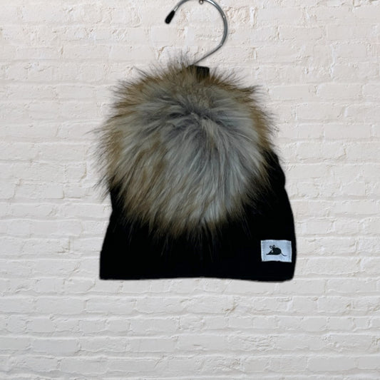 Lille Mus Pom Pom Beanie - 0-6