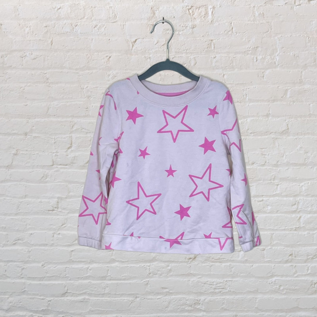 Cat & Jack Allover Star Print Sweater - 4-5