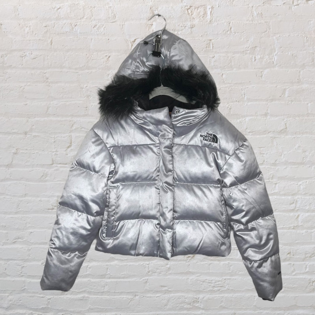 The North Face Metallic Down Puffer Jacket (6)