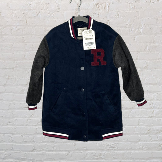 Zara 'Love College' Letterman Jacket (5T)