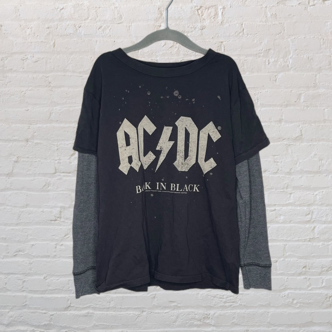 Rowdy Sprout AC/DC 'Back In Black' Long-Sleeve (8)