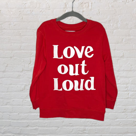 Old Navy 'Love Out Loud' Sweater (4T)