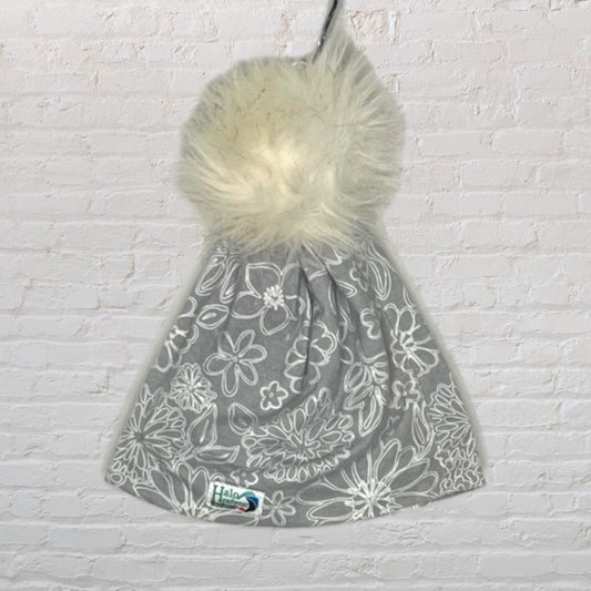 Halo Headwear Floral Pom-Pom Toque (2T)