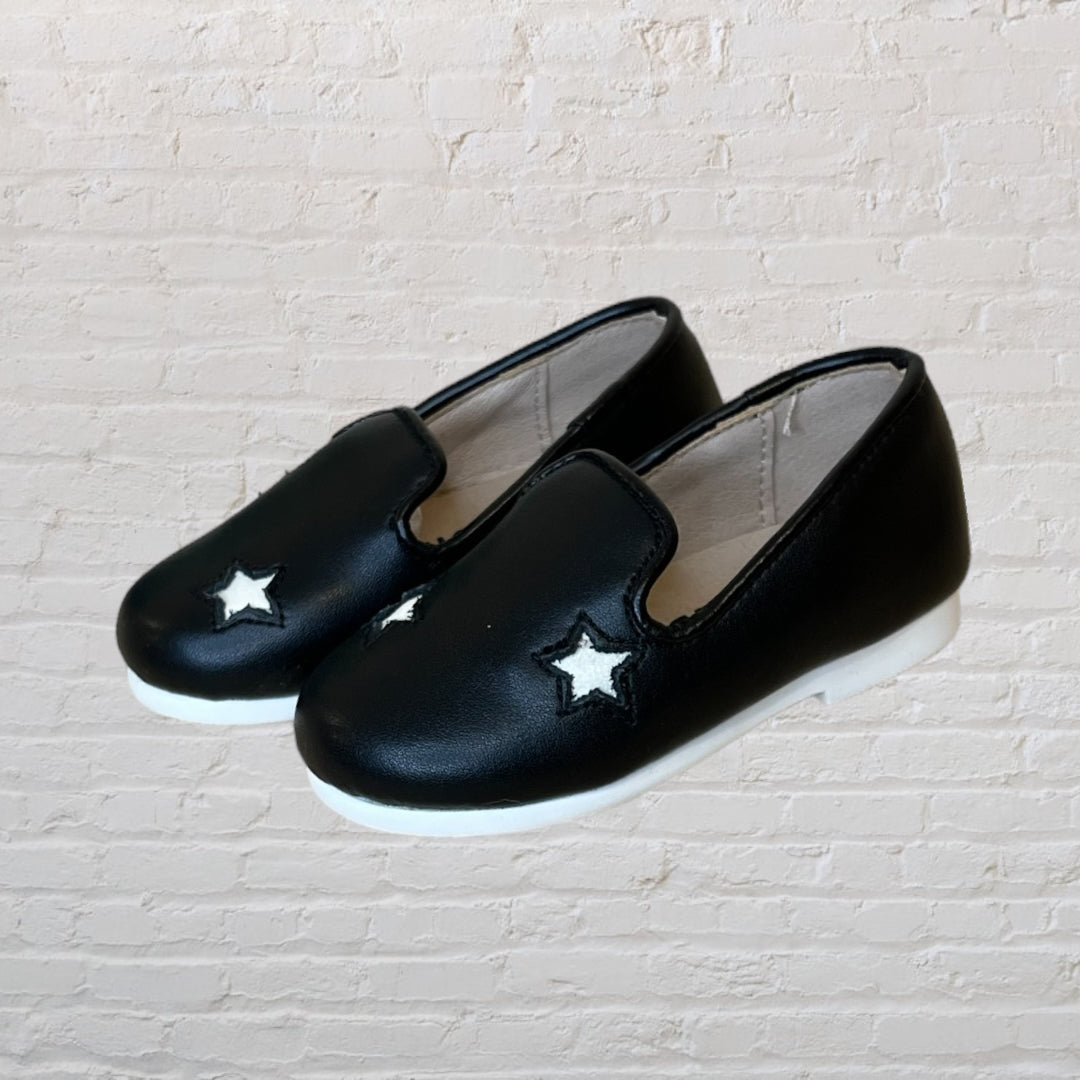 Zeebra Leather Star Loafers - Footwear 5