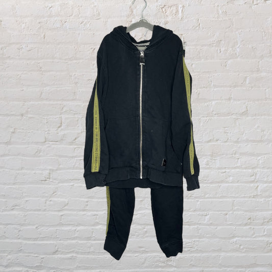 Munster Side Stripe Zip Hoodie Sweatsuit (10)