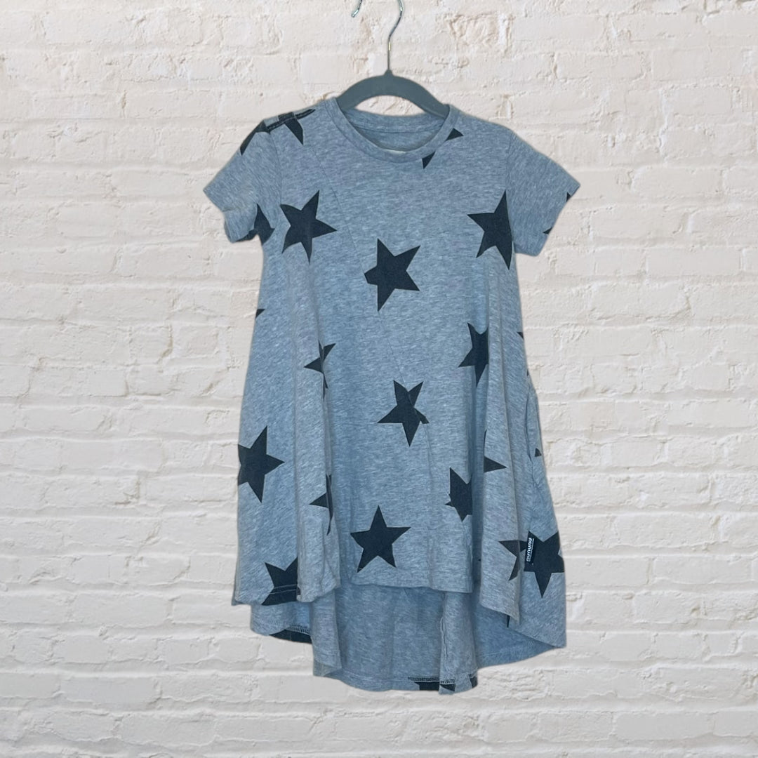 Nununu Star Print Swing Dress (4T)
